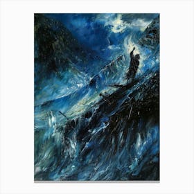 Lord Of The Waves Canvas Print