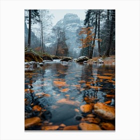 Autumn In The Mountains Canvas Print