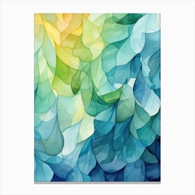 Abstract Watercolor Background Canvas Print