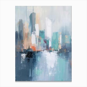 Abstract Cityscape Canvas Print Canvas Print