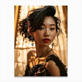 Asian Beauty 3 Canvas Print