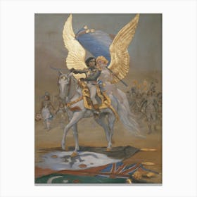 À Bonaparte (ca 1902) by Adolphe Willette. Canvas Print