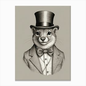 Tuxedo Canvas Print