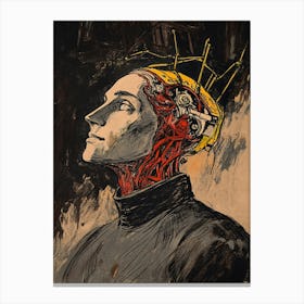 Head Of A Man 2 Canvas Print