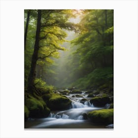 Mossy Forest Canvas Print
