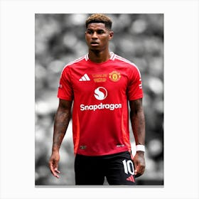 Marcus Rashford Manchester United Canvas Print