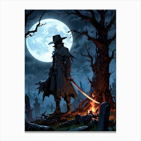 Bloodborne Game Gaming 3 Canvas Print