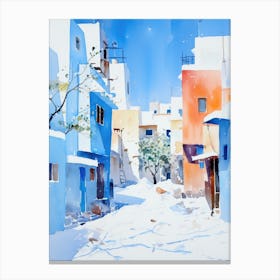 Rajasthan Street Canvas Print