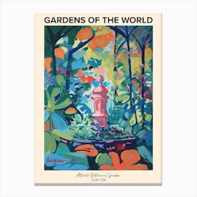 Atlanta Botanical Garden, Usa Gardens Of The World Poster Canvas Print