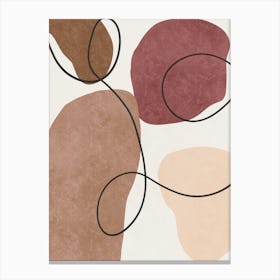 Abstract Shapes Canvas Print