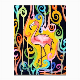 Flamingo Go Canvas Print