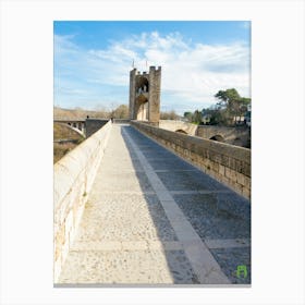 Besalú Bridge 20210101 100ppub Canvas Print