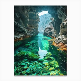 Cave In The Rock 27 Canvas Print