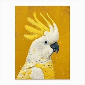 Yellow Cockatoo 3 Canvas Print
