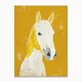 Yellow Horse 1 Canvas Print