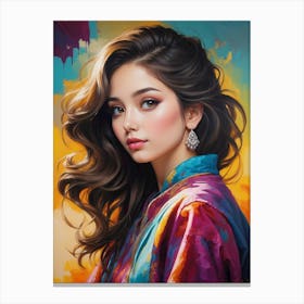 Asian Beauty 1 Canvas Print