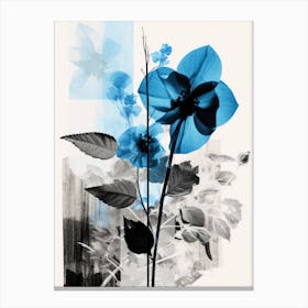 Blue Flowers 10 Canvas Print