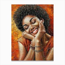 Woman Smiling Canvas Print