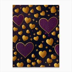 Valentine'S Day Background Canvas Print