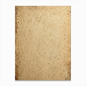 Antique Paper Exhibiting A Rustic Pattern Aged Sepia Tones With Gentle Creases And Worn Edges Hint (5) Canvas Print