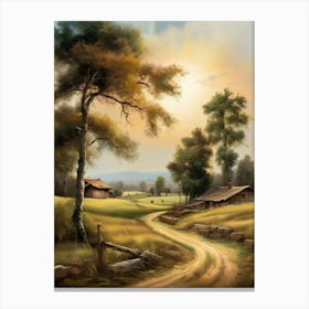 Country Road 8 Canvas Print