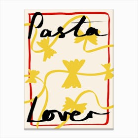 Pasta Lover Canvas Print