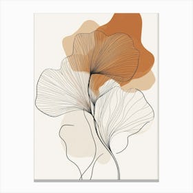 Ginkgo Leaves 5 Canvas Print