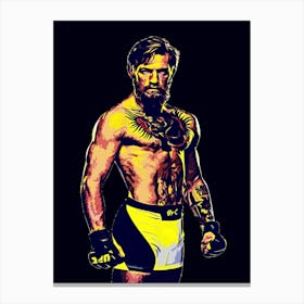 Conor Mcgregor Boxing Pop Art Canvas Print