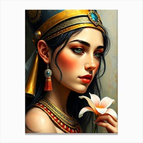 Egyptian Beauty 1 Canvas Print