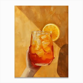 Aperol Spritz Art Print 219 Canvas Print