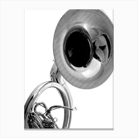 Cornet Sousaphone Tuba Mellophone Bugle Canvas Print