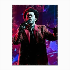 the weeknd 8 Canvas Print