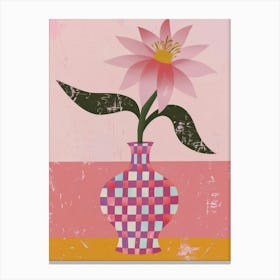 Wild Flower Vase 1 Canvas Print