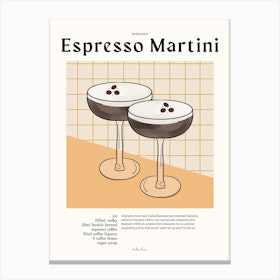Espresso Canvas Print