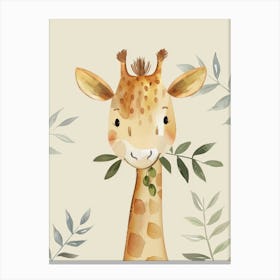 Giraffe 48 Canvas Print