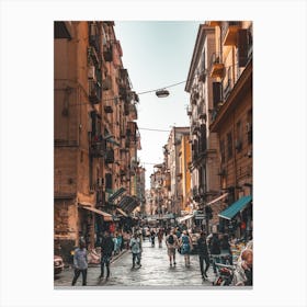 Napoli Streets, Italy Canvas Print