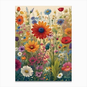 Wildflowers 4 Canvas Print