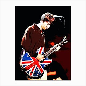 rockstar Noel Gallagher oasis music band 11 Canvas Print