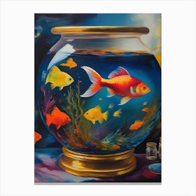 Goldfish Bowl 1 Canvas Print