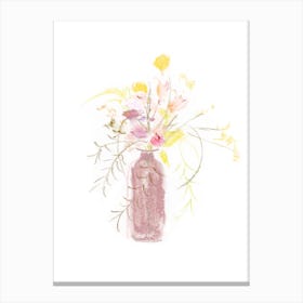 Soft Vase Canvas Print