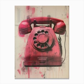 Red Telephone 1 Canvas Print