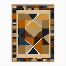 American Patchwork Quilting Inspired Art Earth Tones, 1202 Leinwandbilder