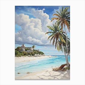 Tulum Beach Canvas Print