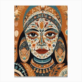 Indian Woman Canvas Print