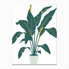 Banana Plant 7 Canvas Print