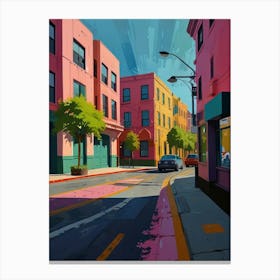 Street Scene 1 Canvas Print