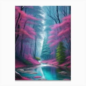 A Magic Forest Canvas Print