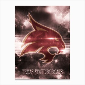 Texas State Bobcats Canvas Print