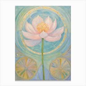 Lotus In Bloom Canvas Print