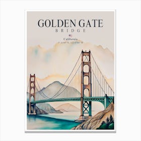 Golden Gate Bridge 5 Canvas Print